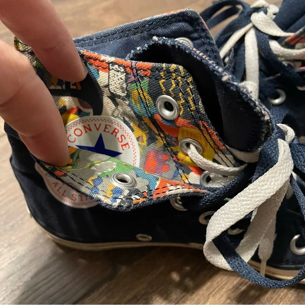 Converse‎ Chuck Taylor High Top Upper Double Monster Sneakers Size 5